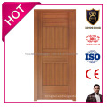 Venta caliente moderna casa diseño puerta MDF PVC madera ras para puertas